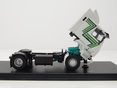 Scania 113 M Zugmaschine 1987 weiß grün Modellauto 1:43 Premium ClassiXXs
