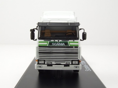 Scania 113 M Zugmaschine 1987 weiß grün Modellauto 1:43 Premium ClassiXXs