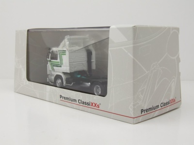 Scania 113 M Zugmaschine 1987 weiß grün Modellauto 1:43 Premium ClassiXXs
