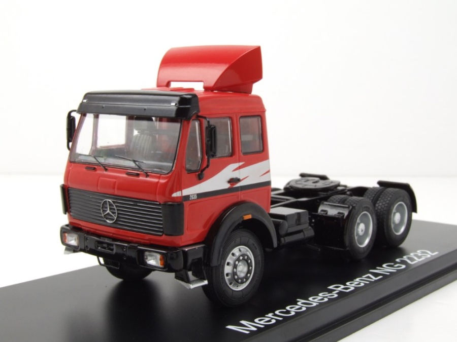 Modellauto Mercedes NG 2232 Zugmaschine 1980 rot 1:43 Premium