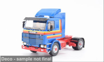 Scania 113 M Zugmaschine 1987 blau Modellauto 1:43...