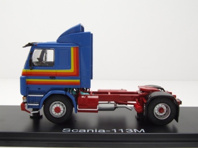 Scania 113 M Zugmaschine 1987 blau Modellauto 1:43 Premium ClassiXXs