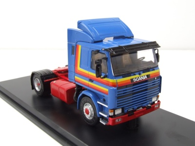 Scania 113 M Zugmaschine 1987 blau Modellauto 1:43 Premium ClassiXXs