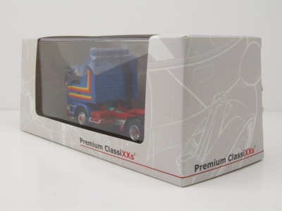 Scania 113 M Zugmaschine 1987 blau Modellauto 1:43 Premium ClassiXXs