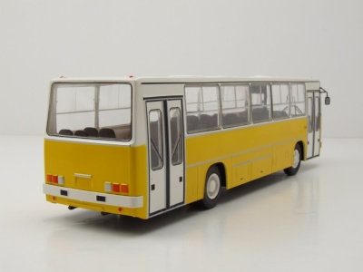 Ikarus 260.51 Bus 1975 gelb weiß Modellauto 1:43...