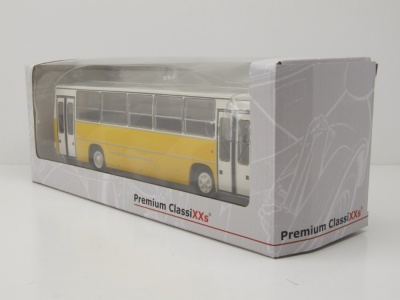 Ikarus 260.51 Bus 1975 gelb weiß Modellauto 1:43 Premium ClassiXXs
