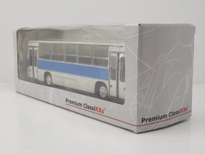Ikarus 260.51 Bus 1975 blau weiß Modellauto 1:43 Premium ClassiXXs