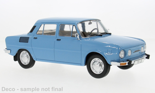 Skoda 100 1969 hellblau Modellauto 1:18 MCG