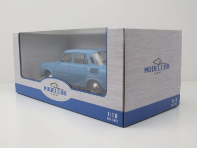 Skoda 100 1969 hellblau Modellauto 1:18 MCG