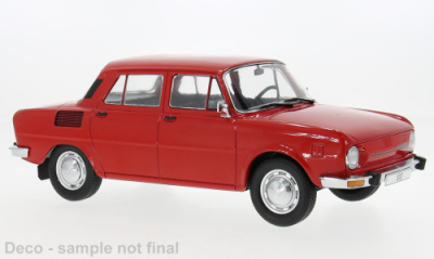 Skoda 100 1969 rot Modellauto 1:18 MCG