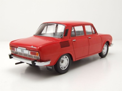 Skoda 100 1969 rot Modellauto 1:18 MCG