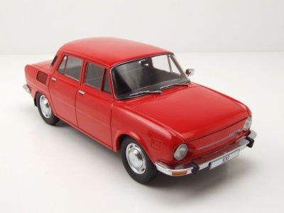 Skoda 100 1969 rot Modellauto 1:18 MCG