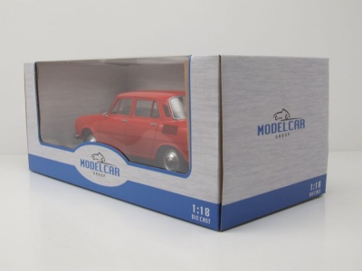 Skoda 100 1969 rot Modellauto 1:18 MCG