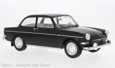 VW 1500 S Typ 3 1963 schwarz Modellauto 1:18 MCG