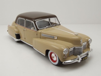 Cadillac Fleetwood Series 60 Special Sedan 1941 beige braun Modellauto 1:18 MCG
