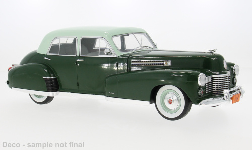 Cadillac Fleetwood Series 60 Special Sedan 1941 dunkelgrün hellgrün Modellauto 1:18 MCG