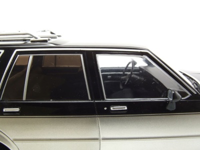 Chevrolet Caprice Estate Wagon Kombi 1985 silber schwarz Modellauto 1:18 MCG