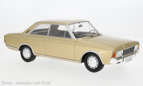 Ford  P7b 1968 beige metallic Modellauto 1:18 MCG