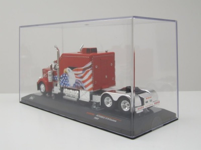 Peterbilt 379 Custom Zugmaschine 2002 rot Modellauto 1:64 ixo models