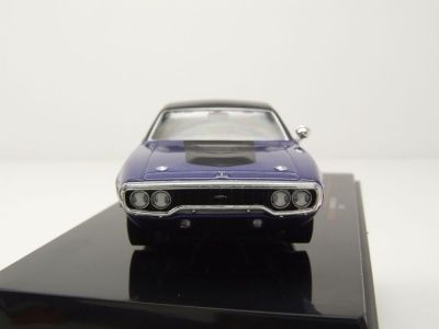 Plymouth GTX Road Runner 1971 lila metallic schwarz Modellauto 1:43 ixo models