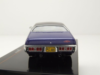 Plymouth GTX Road Runner 1971 lila metallic schwarz Modellauto 1:43 ixo models