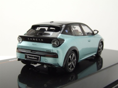 Lancia Ypsilon 2025 hellgrün metallic schwarz Modellauto 1:43 ixo models