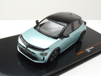 Lancia Ypsilon 2025 hellgrün metallic schwarz Modellauto 1:43 ixo models