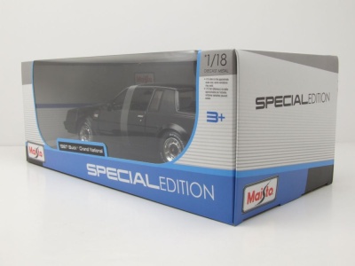 Buick Grand National 1987 schwarz Modellauto 1:18 Maisto