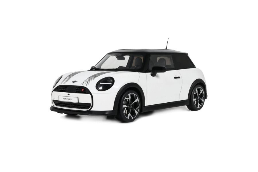 Mini Cooper S 2025 weiß metallic Modellauto 1:18 Ottomobile