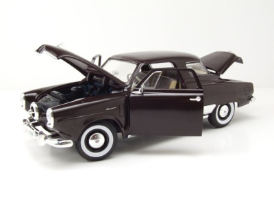 Studebaker Champion 1950 dunkelrot Modellauto 1:18 Lucky Die Cast