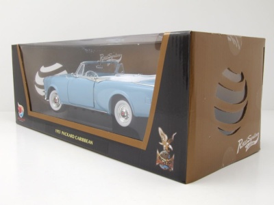 Packard Caribbean Convertible 1953 hellblau Modellauto 1:18 Lucky Die Cast