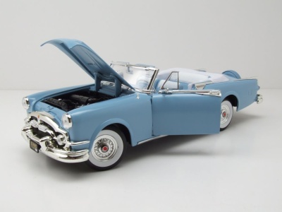 Packard Caribbean Convertible 1953 hellblau Modellauto 1:18 Lucky Die Cast