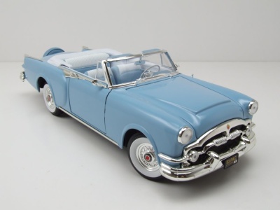 Packard Caribbean Convertible 1953 hellblau Modellauto 1:18 Lucky Die Cast