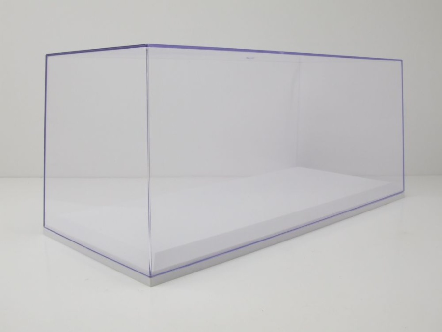 Klarsichtbox Vitrine weiß für 1:18 Modelle Triple9