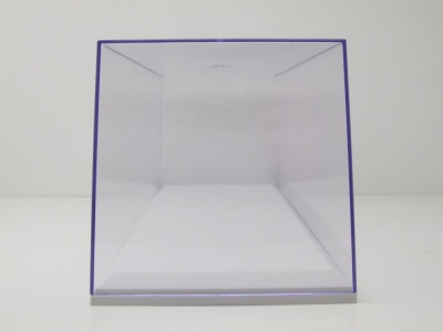 Klarsichtbox Vitrine weiß für 1:18 Modelle Triple9