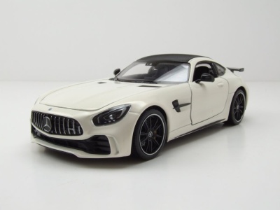 Mercedes AMG GT-R weiß metallic Modellauto 1:24 Welly