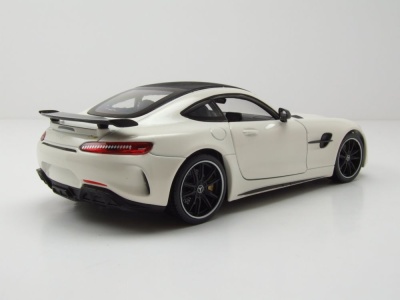 Mercedes AMG GT-R weiß metallic Modellauto 1:24 Welly