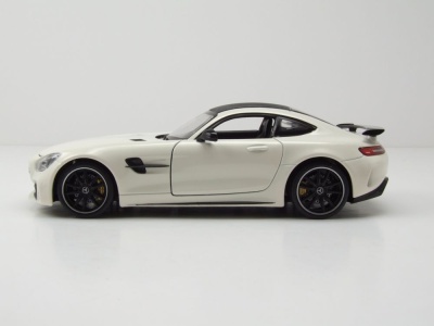 Mercedes AMG GT-R weiß metallic Modellauto 1:24 Welly