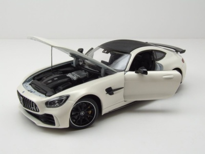 Mercedes AMG GT-R weiß metallic Modellauto 1:24 Welly