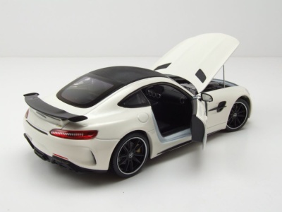 Mercedes AMG GT-R weiß metallic Modellauto 1:24 Welly