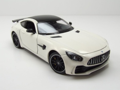 Mercedes AMG GT-R weiß metallic Modellauto 1:24 Welly