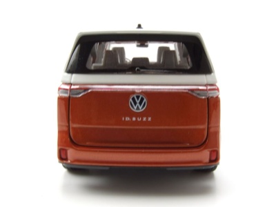 VW ID.BUZZ Bus orange metallic weiß Modellauto 1:24 Welly