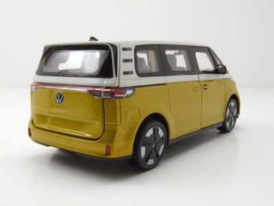 VW ID.BUZZ Bus gelb metallic weiß Modellauto 1:24...