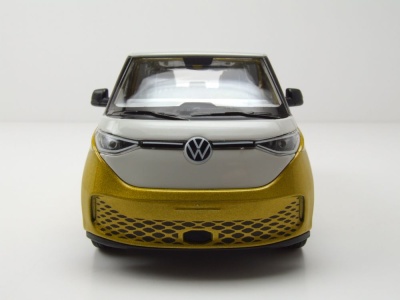 VW ID.BUZZ Bus gelb metallic weiß Modellauto 1:24 Welly