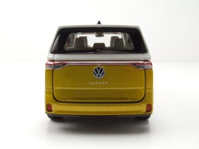 VW ID.BUZZ Bus gelb metallic weiß Modellauto 1:24 Welly
