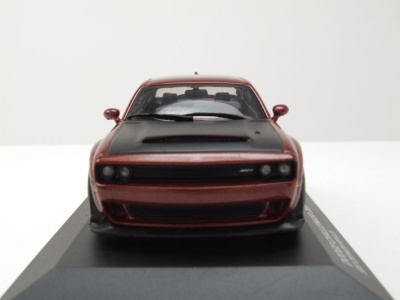 Dodge Challenger SRT Demon 2018 dunkelrot Modellauto 1:43 Solido