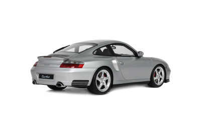 Porsche 911 (996.2) Turbo 2001 silber Modellauto 1:18 GT Spirit