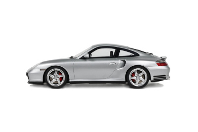 Porsche 911 (996.2) Turbo 2001 silber Modellauto 1:18 GT Spirit