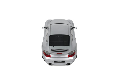 Porsche 911 (996.2) Turbo 2001 silber Modellauto 1:18 GT Spirit