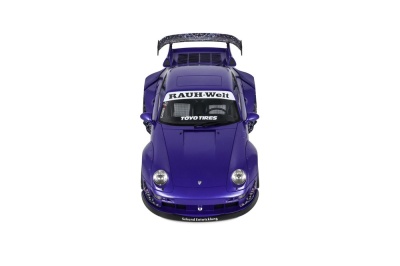 RWB Porsche 911 RAUH-Welt Son Goku 2024 lila Modellauto 1:18 GT Spirit